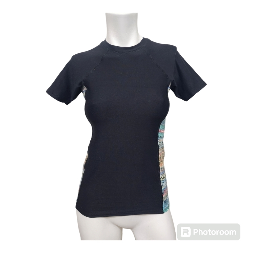 Next Black Pullover Swim Shirt Size XS